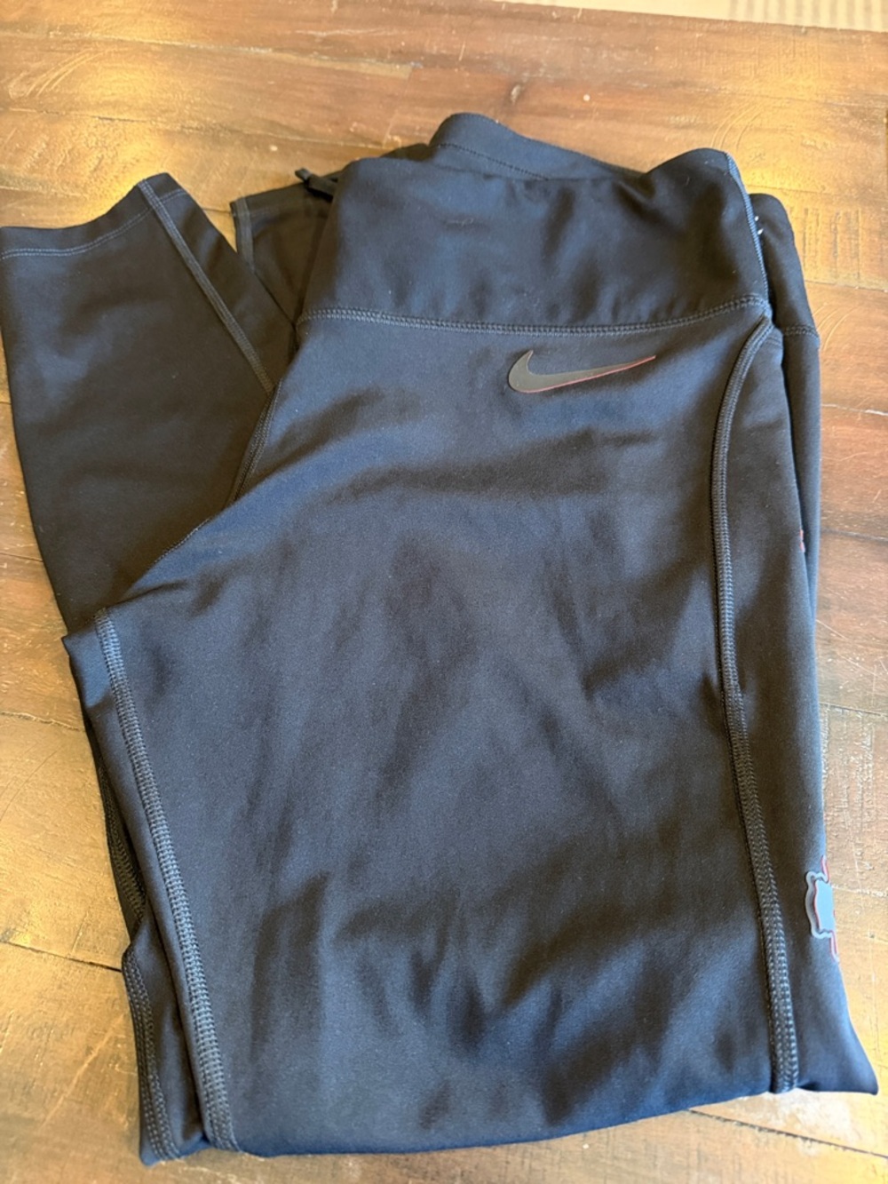 Nike Kansas City Chiefs Black High-Waist Performance Leggings